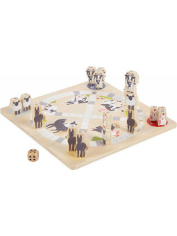 Zestaw 4 gier planszowych dla dzieci