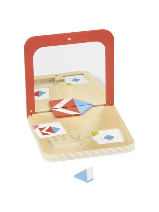 Drewniana gra logiczna dla dzieci Symetrie Mirror Magic Goki