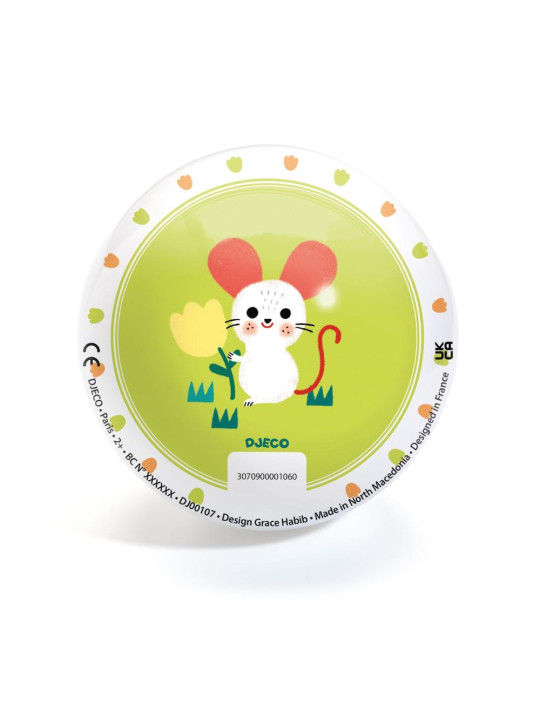 Piłka gumowa ROBACZEK śr. 12 cm DJ00107