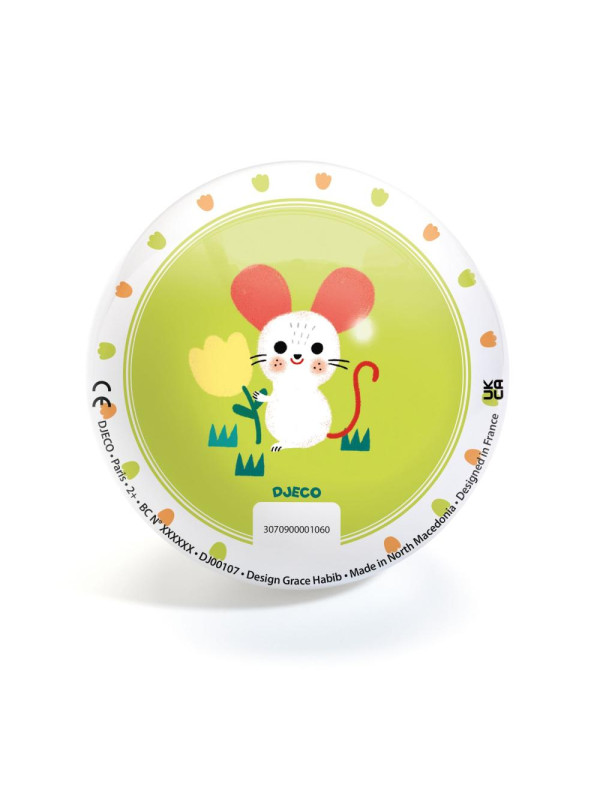 Piłka gumowa ROBACZEK śr. 12 cm DJ00107