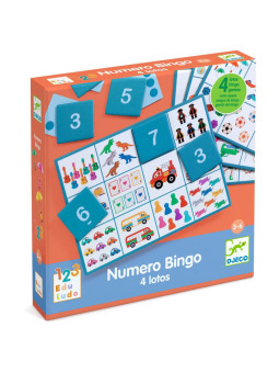 Gra edukacyjna BINGO 4 w 1 DJ08281