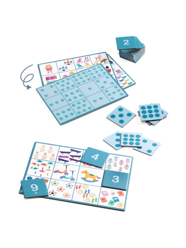 Gra edukacyjna BINGO 4 w 1 DJ08281