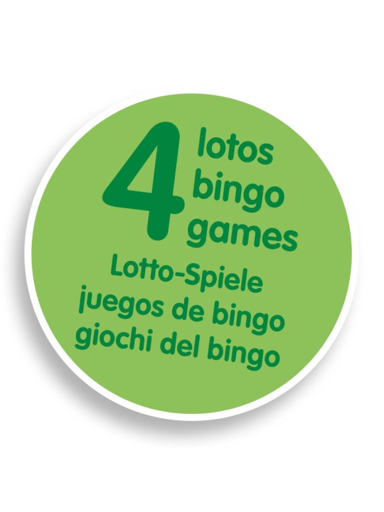 Gra edukacyjna BINGO 4 w 1 DJ08281