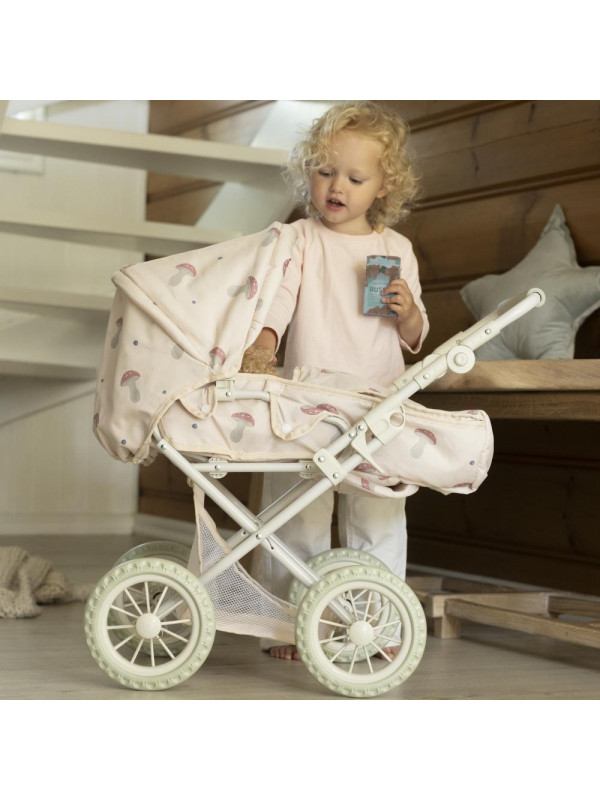 Wózek dla lalek 3 w 1 gondola spacerówka nosidełko zabawka Lillan & Friends