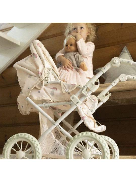 Wózek dla lalek 3 w 1 gondola spacerówka nosidełko zabawka Lillan & Friends