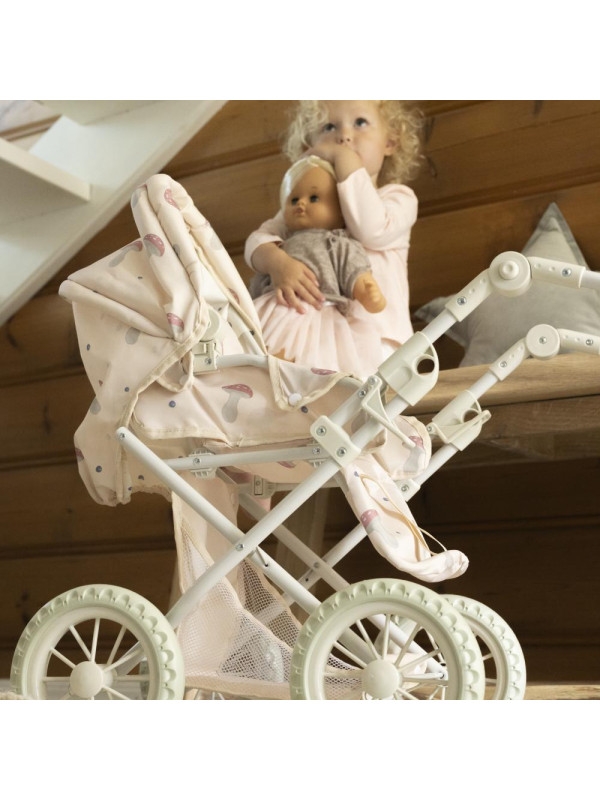 Wózek dla lalek 3 w 1 gondola spacerówka nosidełko zabawka Lillan & Friends