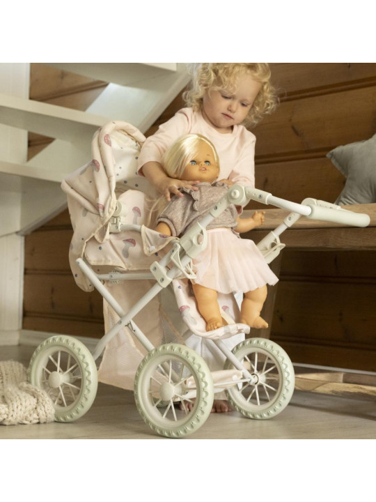 Wózek dla lalek 3 w 1 gondola spacerówka nosidełko zabawka Lillan & Friends