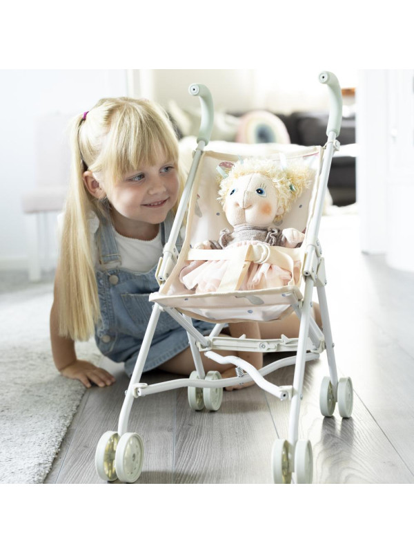 Wózek dla lalek składana spacerówka, zabawka dla dzieci, Lillan & Friends