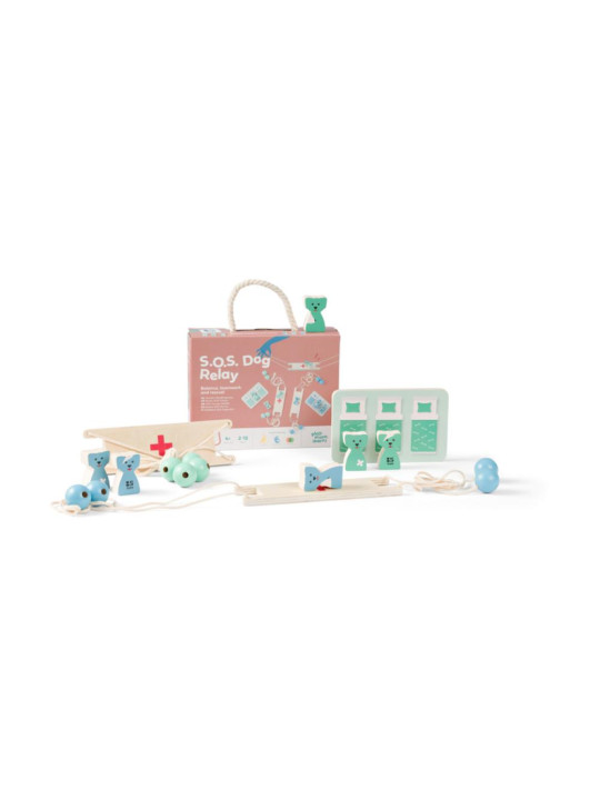 BS Toys, drewniana gra zręcznościowa Ratuj psa