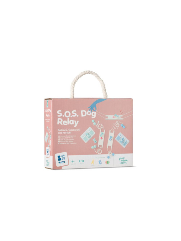 BS Toys, drewniana gra zręcznościowa Ratuj psa