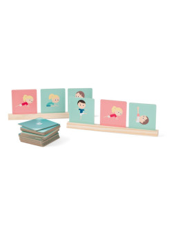 BS Toys, drewniana gra sportowa Zgadnij co ćwiczę