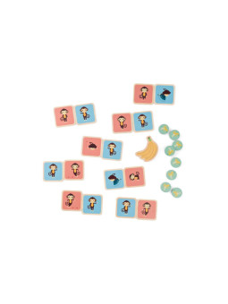 BS Toys, drewniana gra sportowa Śledź małpkę