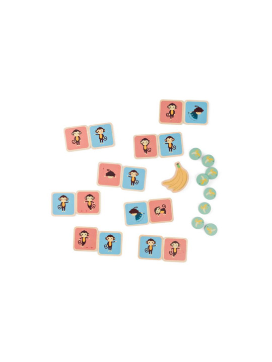 BS Toys, drewniana gra sportowa Śledź małpkę