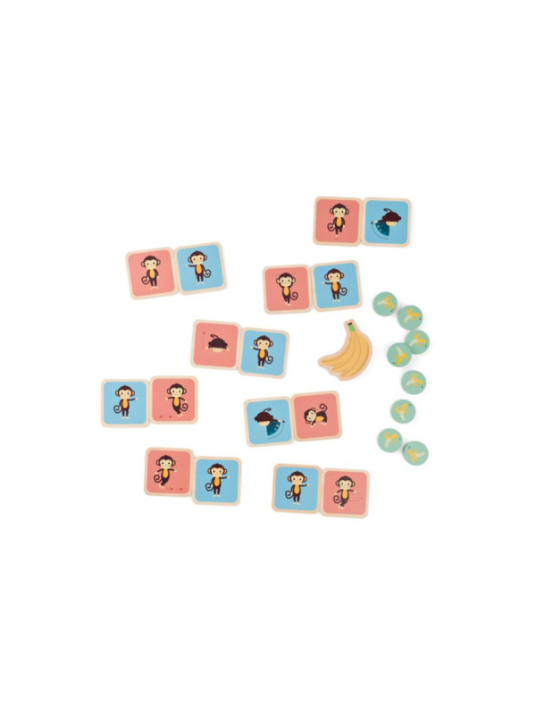 BS Toys, drewniana gra sportowa Śledź małpkę