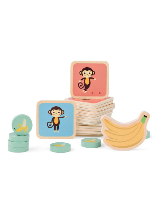 BS Toys, drewniana gra sportowa Śledź małpkę