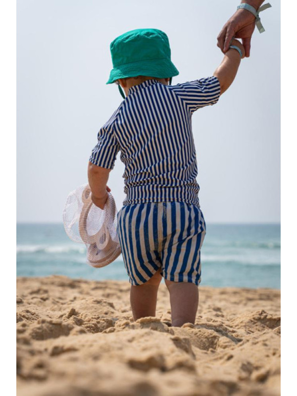 BS Toys, zestaw drewnianych foremek do piasku