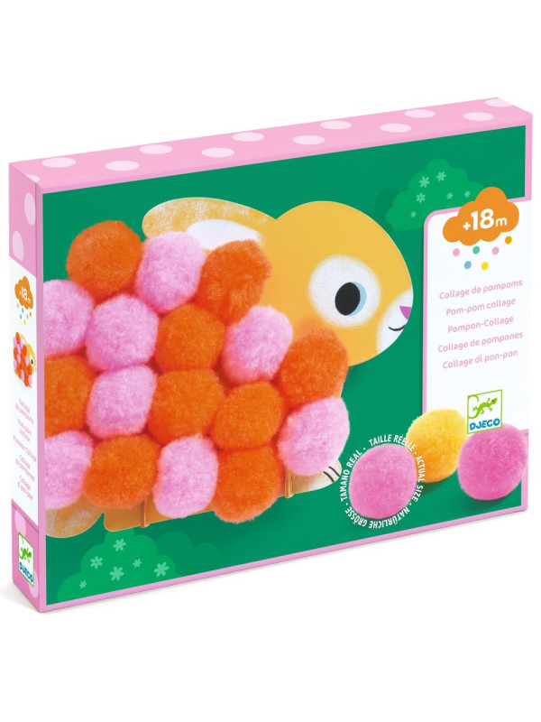 Obrazki z pomponów SŁODZIAKI DJ00049