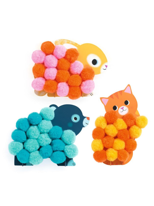 Obrazki z pomponów SŁODZIAKI DJ00049