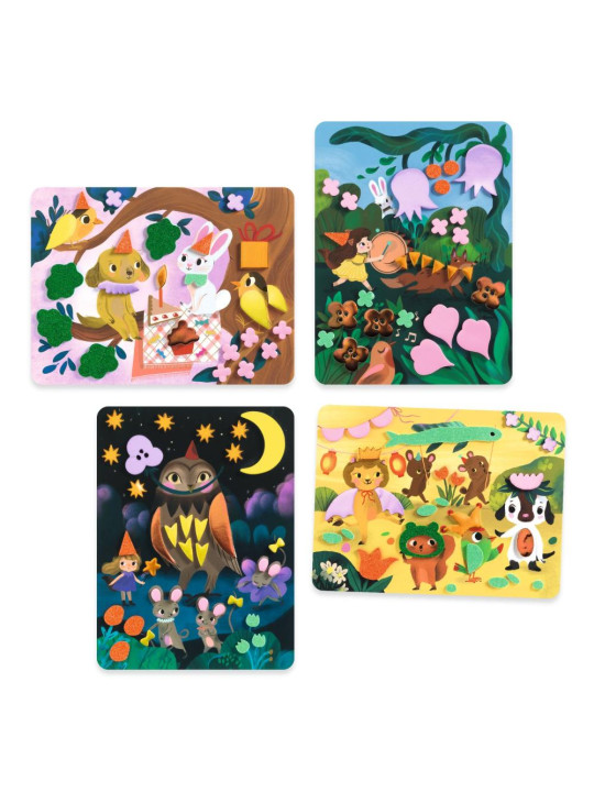 Mozaiki dla maluchów - LEŚNE PRZYJĘCIE DJ00067