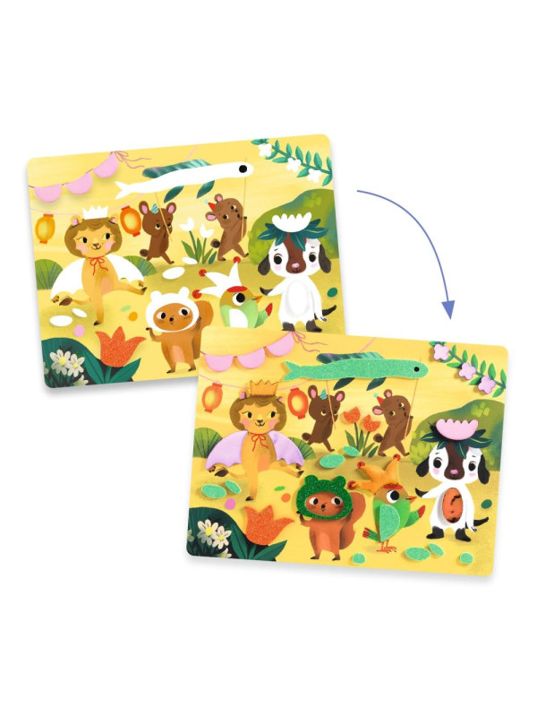 Mozaiki dla maluchów - LEŚNE PRZYJĘCIE DJ00067