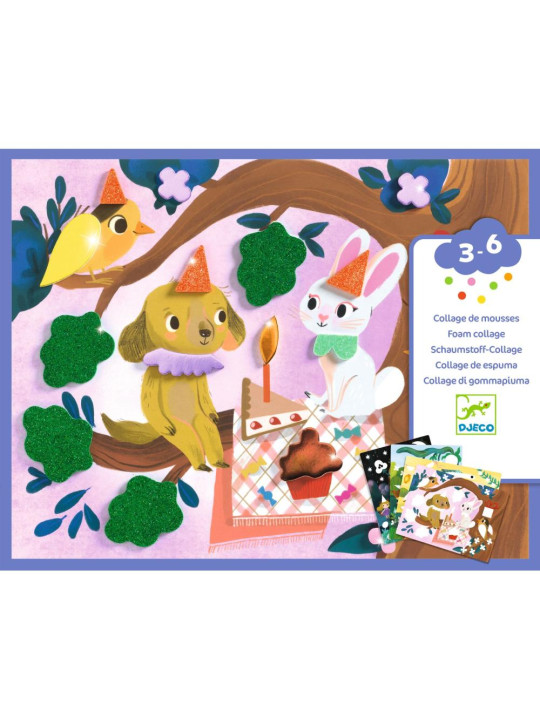 Mozaiki dla maluchów - LEŚNE PRZYJĘCIE DJ00067