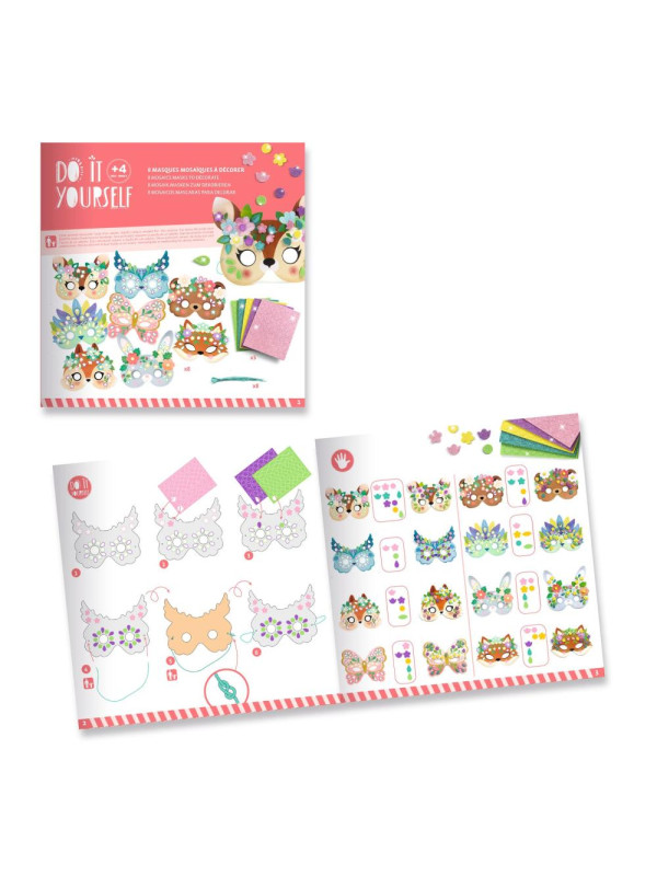 Zrób to sam - MASKI LEŚNE ZWIERZĄTKA DJ07936