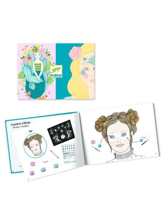 Farby do malow.twarzy z akcesoriami SYRENY DJ09245