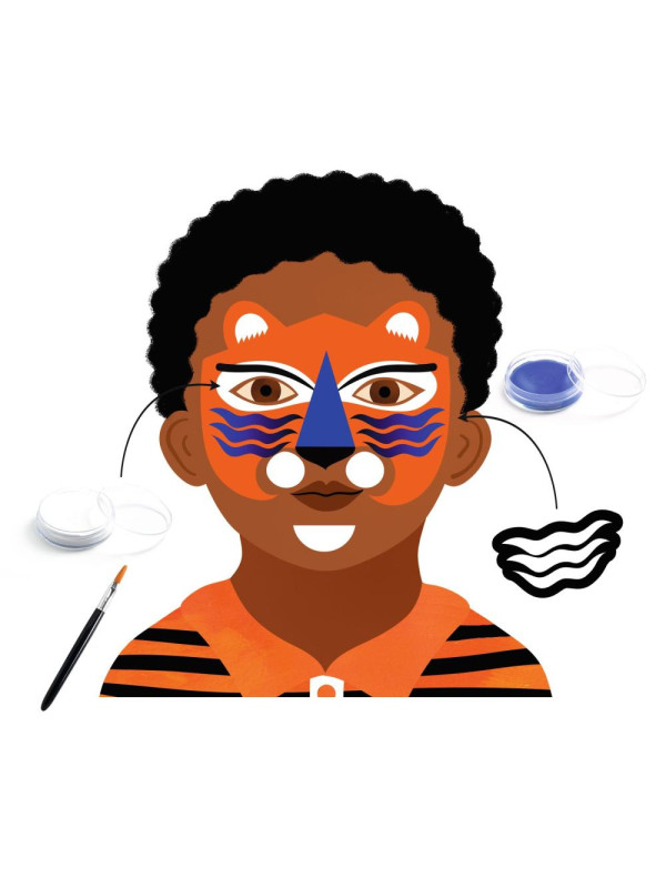 Farby do malow.twarzy z akcesor. PANTERA DJ09247