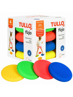 Tullo Fizjo Zestaw dysków sensorycznych z kolcami 4szt.