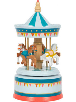 Pozytywka dla dzieci karuzela Koński cyrk small foot design - drewniana pozytywka