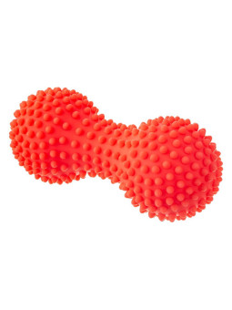 TULLO fizjo Jeżyk "Duoball" do masażu i rehabilitacji czerwony