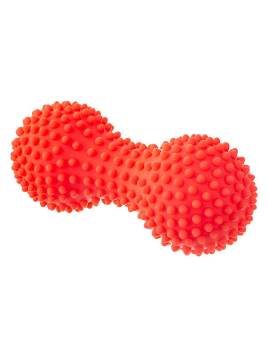 TULLO fizjo Jeżyk "Duoball" do masażu i rehabilitacji czerwony