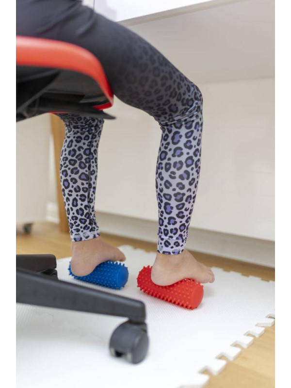 TULLO fizjo Prosty wałek do masażu i rehabilitacji czarny