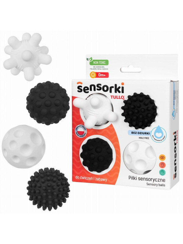 Sensorki czarno-białe 4 szt