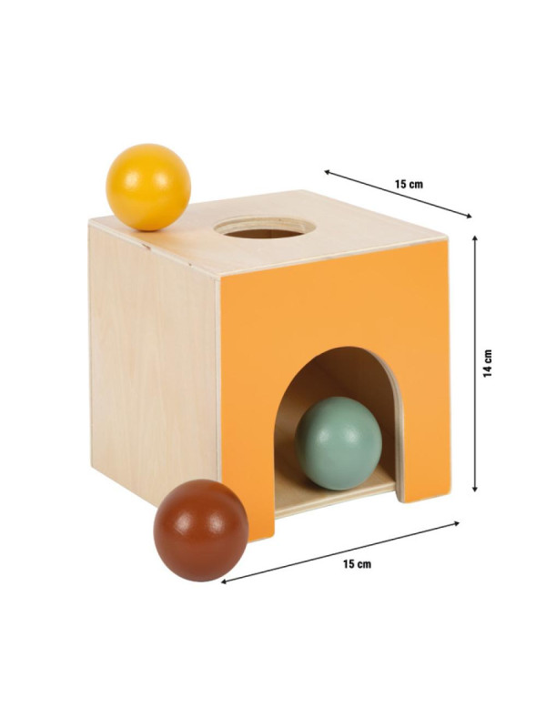 Drewniana zabawka Montessori z kulkami Small Foot