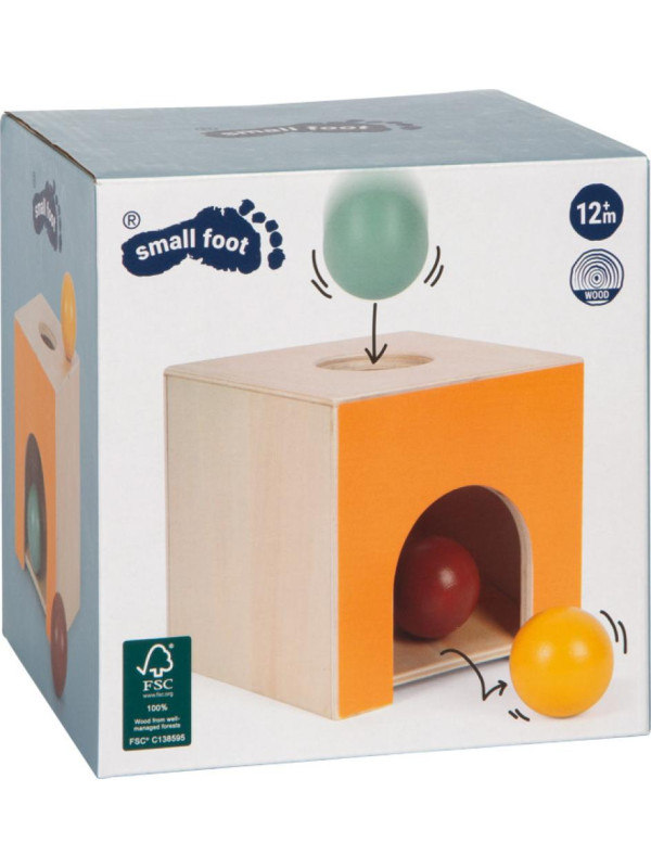 Drewniana zabawka Montessori z kulkami Small Foot
