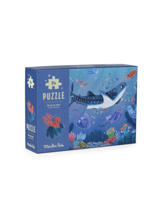 Puzzle świecące w ciemności MORSKIE ŻYCIE 676441