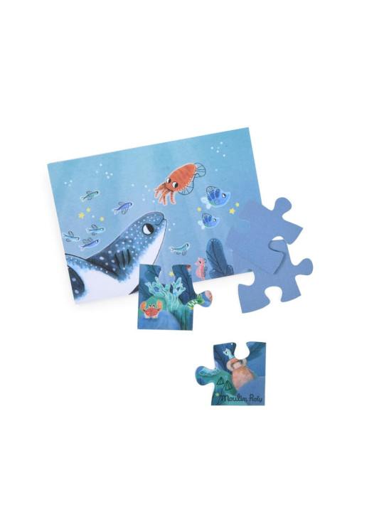 Puzzle świecące w ciemności MORSKIE ŻYCIE 676441