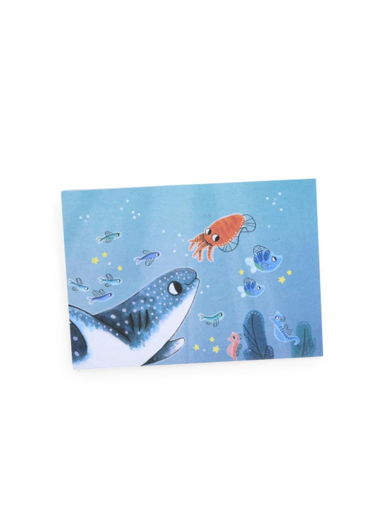 Puzzle świecące w ciemności MORSKIE ŻYCIE 676441