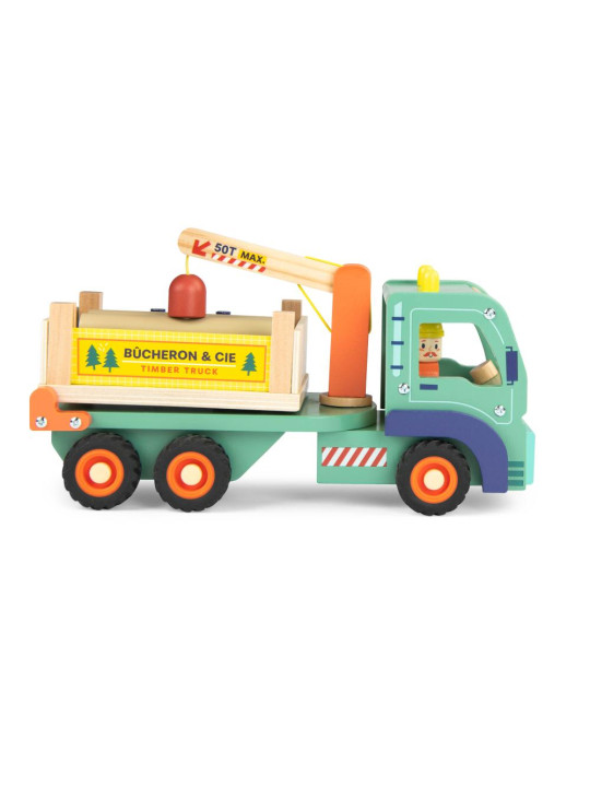 Drewniana ciężarówka do przewożenia drewna 725735