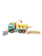 Drewniana ciężarówka do przewożenia drewna 725735