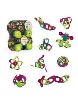 Tiny&Mighty, komplet klocków magnetycznych - motyw DINO