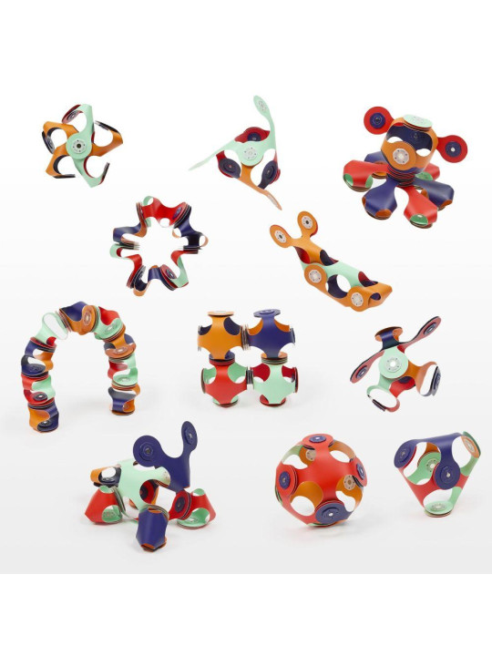 Kosmiczny zestaw klocków magnetycznych, Clixo Tiny&Mighty