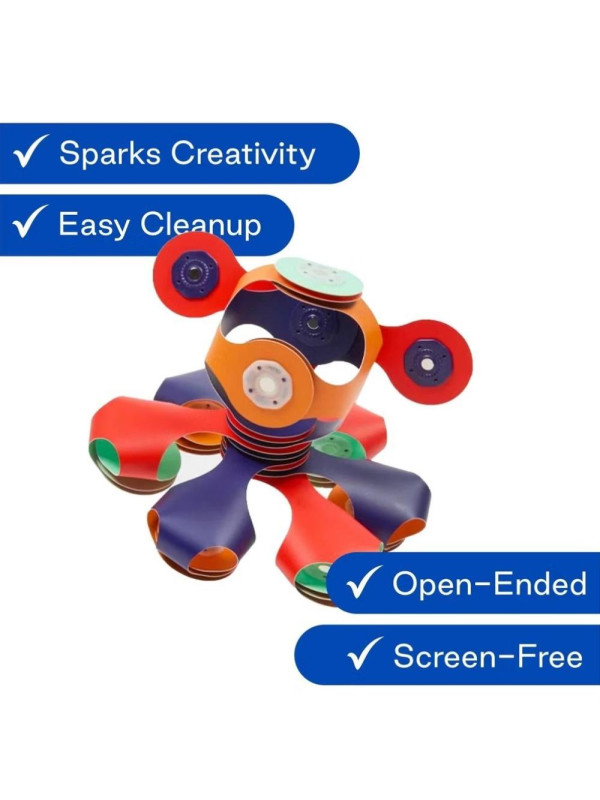 Kosmiczny zestaw klocków magnetycznych, Clixo Tiny&Mighty