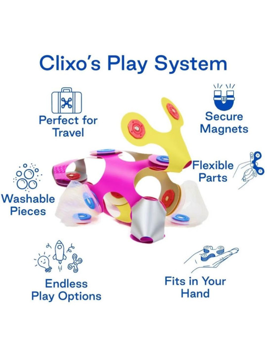 Migoczące klocki magnetyczne, Tiny&Mighty