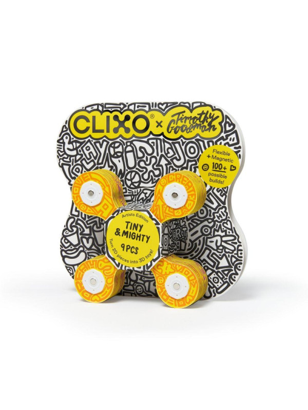Komplet klocków magnetycznych, motyw artystyczny Tiny&Mighty