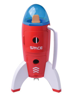 Duża rakieta kosmiczna z astronautami 63114