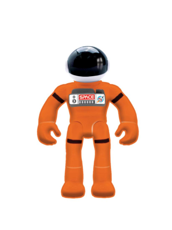 Duża rakieta kosmiczna z astronautami 63114