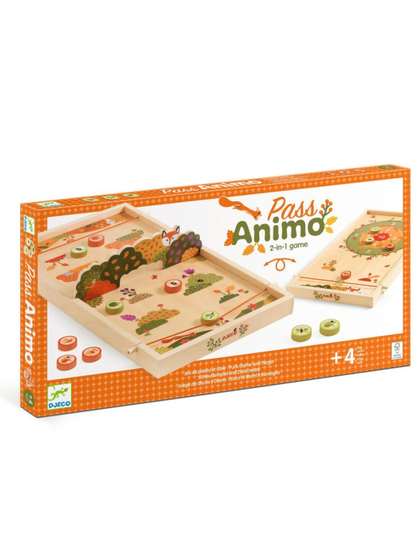 Drewniana gra zręcznościowa PASS ANIMO DJ02200