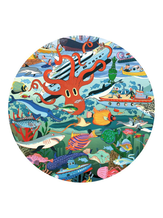 Puzzle obserwacja SEKRETY MORZA 200 elem. DJ07460